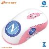Techmade MOUSE MINI SSCN ROSA TM-1046LADY-NAPOLI USB